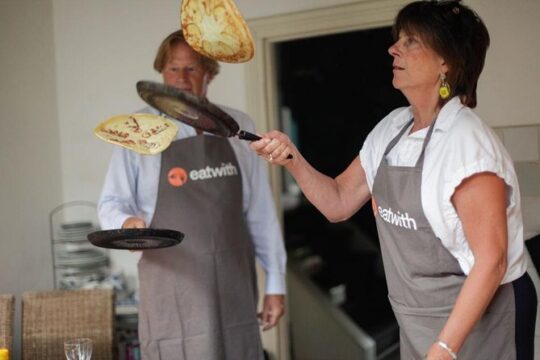 Learn to Make Dutch Pancakes in a Beautiful Amsterdam Canal House