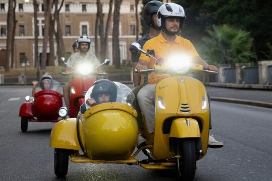 Vespa Sidecar Tour In Rome - Vesparella