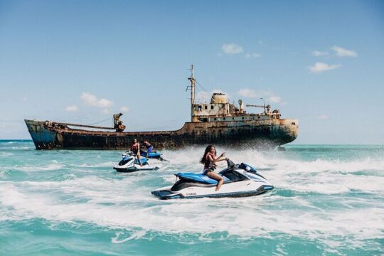 Jet Ski Adventure in Crystal Waters of Turks and Caicos