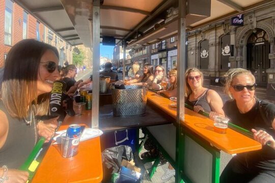 LIverpool beer or prosecco bike tour