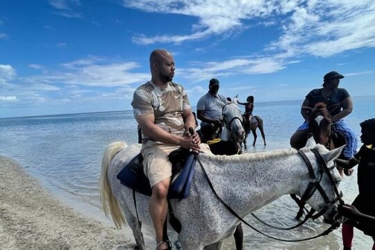 Horseback Riding in the Ocean from Ocho Rios & Runaway Bay