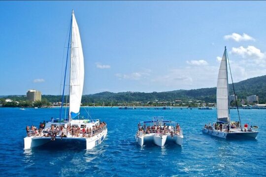 Party Catamaran & Snorkeling tour in Montego Bay