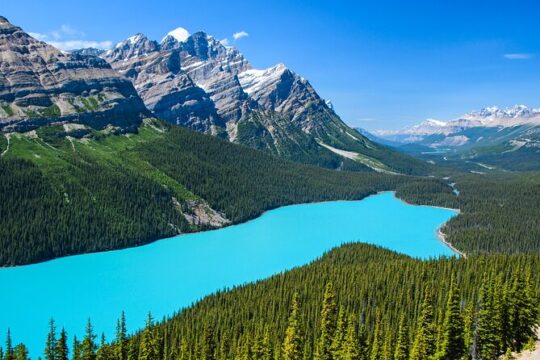 5 lakes in one day tour including Moraine Lake from Calgary. WOW!