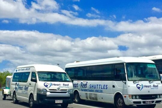 Airport Transfers - Return (round fare) share shuttle service