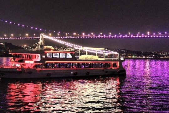 Bosphorus Dinner And Show Cruise With Unlimited Alcoholic Drinks