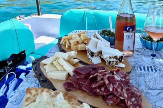 8 Hours Excursion in the Gulf of Olbia with aperitif+lunch included