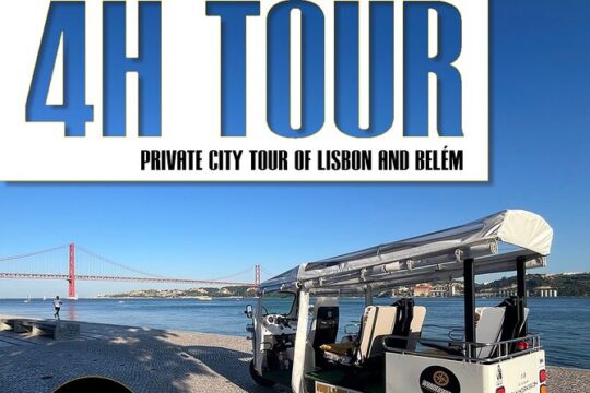 Private 4 Hour City Tour of Lisbon and Belem