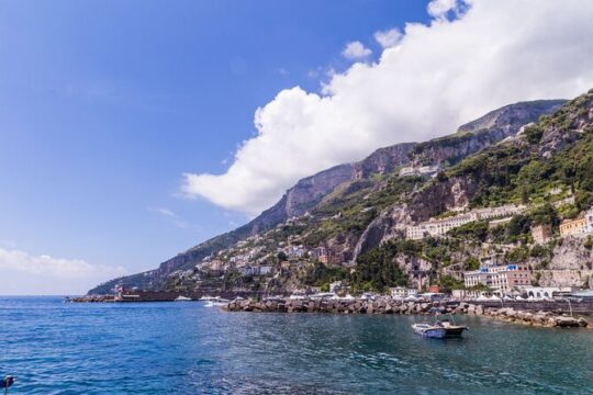 Sorrento Coast, Positano, Amalfi Boat Tour from Naples - with Ravello visit