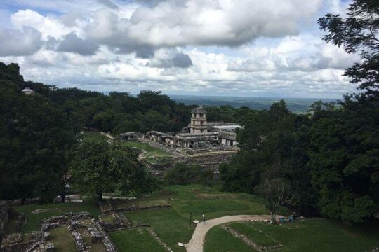 Full Day at Agua Azul Waterfalls, Misol Ha and Palenque