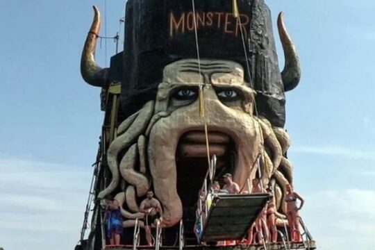 Monster Pirate Boat Tour with BBQ Lunch and Transfer from Antalya