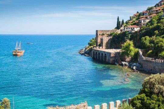 Alanya City Tour with Boat Tour and Cable Car