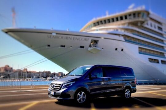 Transfer from Civitavecchia port (for Rome and Rome airports and vice versa)