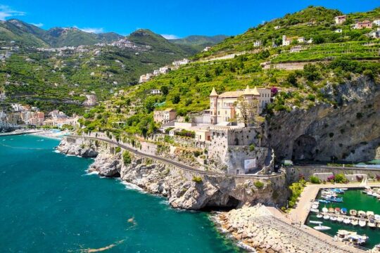 Private tour from Naples to Maiori and Minori, local driver