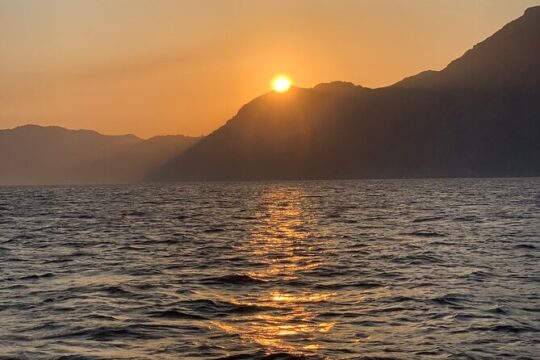 Private Sunset Cruise of the Amalfi Coast (restroom on board)