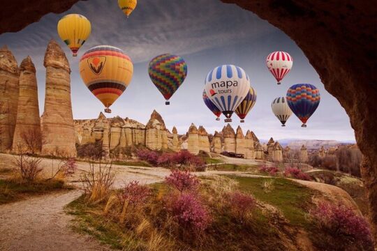 Cappadocia Hot Air Balloon Flight Over Fairy Chimneys And Goreme