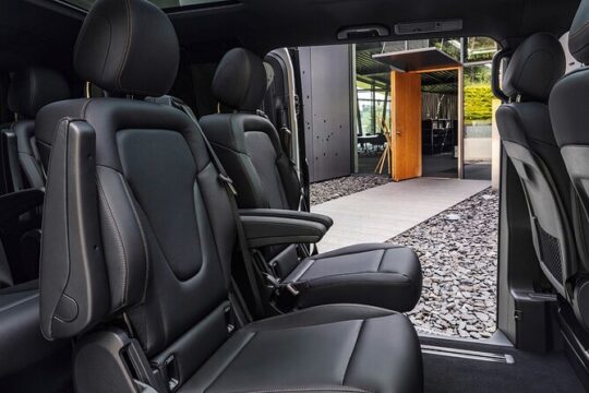 Arrival Private Transfer from Bergen Airport BGO to Bergen by luxury minivan