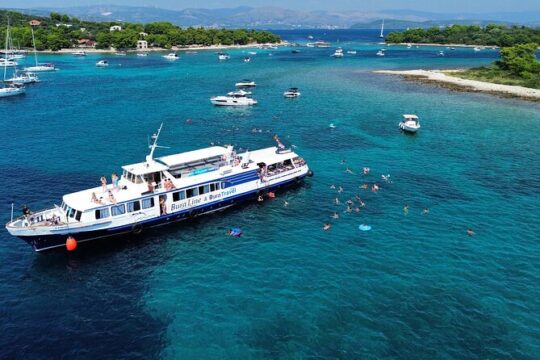 Blue Lagoon, Shipwreck, and Trogir with Lunch and Drink