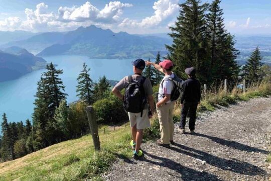 Private Guided Hike on Mt. Rigi with Farm Visit and BBQ