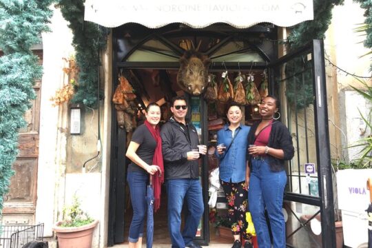 Rome Private Food Tour by Campo de Fiori and Trevi Area