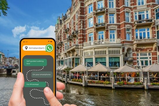 Amsterdam: Highlights & History Self-Guided Walking Tour
