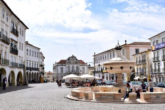"Explore the Highlights of Evora: Self-Guided GPS and Audio Tour"