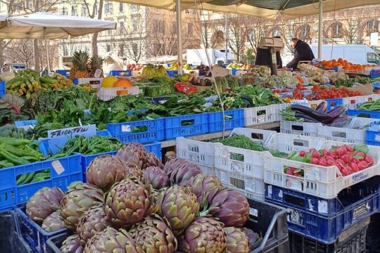 Trastevere gluten-free food tour of Rome