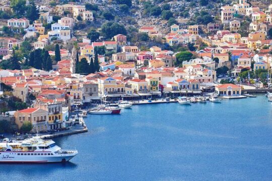 Symi Island & Panormiti, day cruise from Rhodes. High Speed Catamaran (60 min)