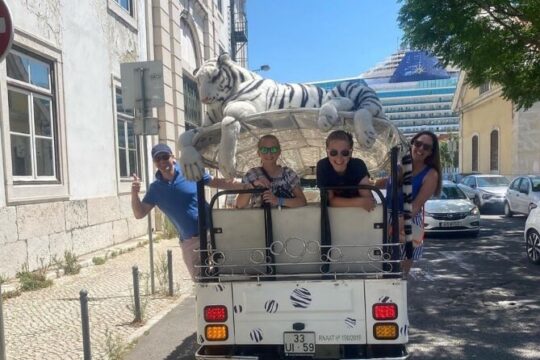 4-hour Tuk Tuk Tour of Belém, City Center, and Lisbon's Old Town
