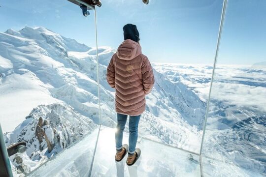 Geneva Day Trip to Mont Blanc glacier and 3860m Top