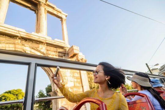 City Sightseeing Athens, Piraeus & Beach Riviera Hop-On Hop-Off Bus Tours