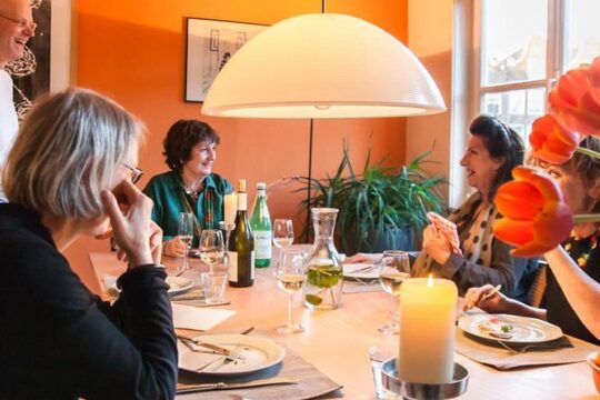 French Bistro-Style Dinner Overlooking Amsterdam's Canals