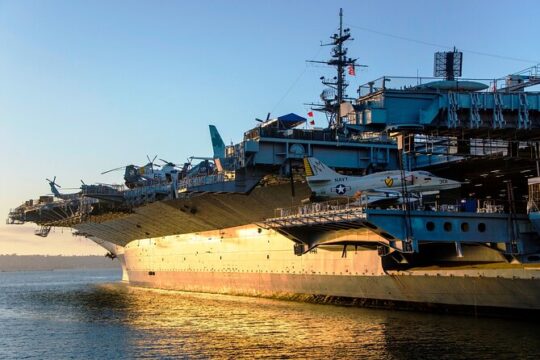 San Diego Waterfront Walking Tour With USS Midway Ticket