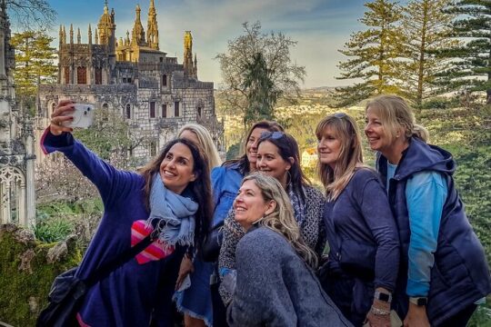 Sintra with tickets to monuments private tour from Lisbon