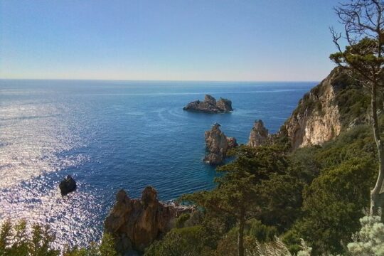 Corfu Private Tour in Paleokastritsa and Glyfada Beaches