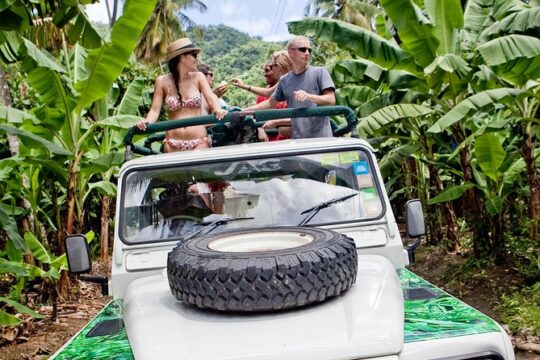 Soufriere Volcano Jeep Safari