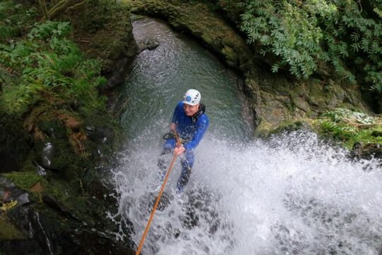 Canyoning in Ribeira da Salga