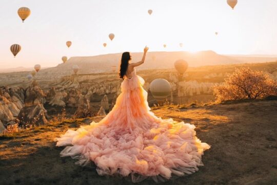 Professional Photo shooting in Cappadocia.