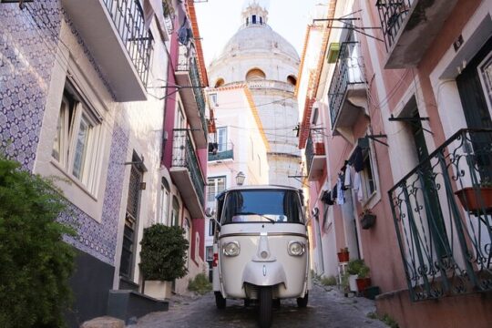 1 Hour Historical Private Tour of Lisbon by Tuk Tuk