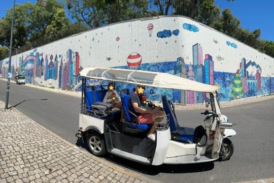 Private Half Day Tour in Lisbon by Tuk Tuk