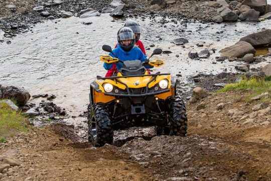 1hr ATV Adventure & Caving from Reykjavik