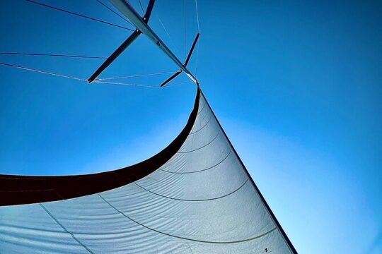Half day Private Sailing cruise in Santorini island up to 6 pax