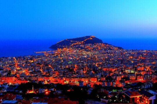 Alanya City Tour with Cable Car , Castle and I Love Alanya Panorama