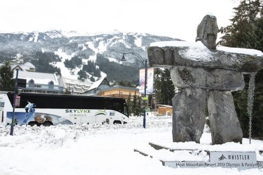 Vancouver City Centre to-or-from Whistler or Squamish (One-way)