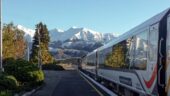 Beautiful scenery and leave the driving to the train.