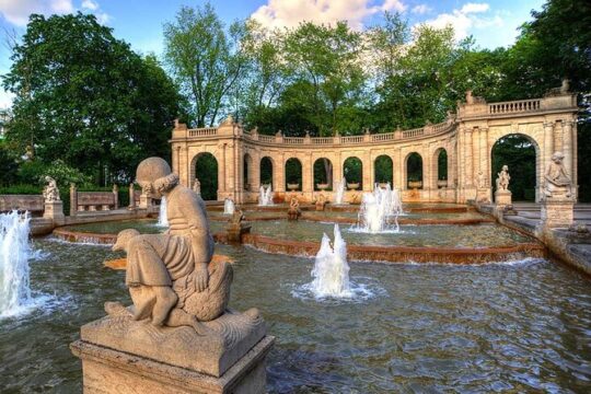 Private audio book city rally in Berlin’s Volkspark Friedrichshain