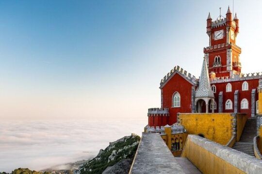 From Lisbon to Sintra with a visit to the Pena Palace and Cascais