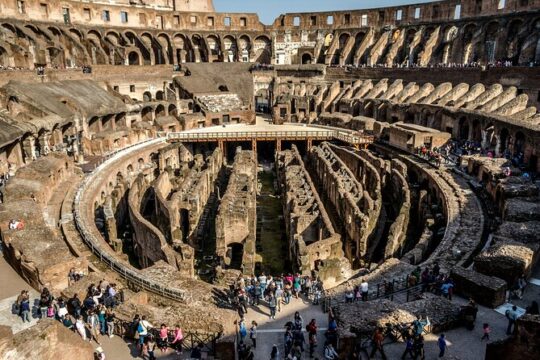 Arena & Colosseum with Roman Forum Palatine