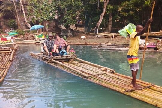 Private River Bamboo Rafting Activity in Ocho Rios Jamaica