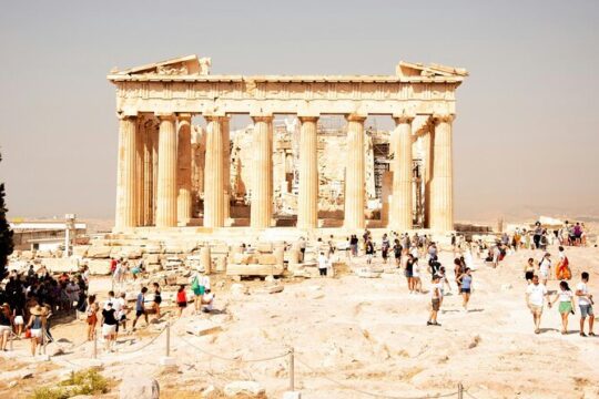 Private Guided Tour in Athens, Greece on Mercedes V Class Van