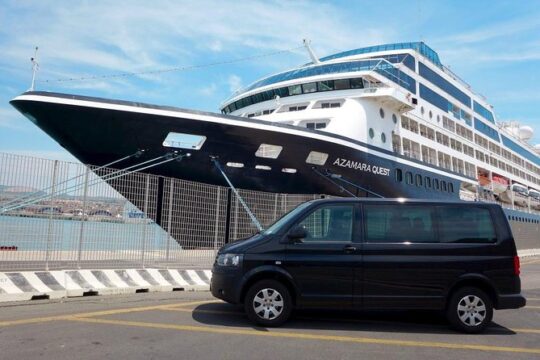 Private transfer from Civitavecchia port to Fiumicino airport (FCO)